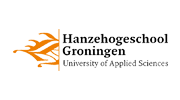 Het logo van Hanzehogeschool Groningen